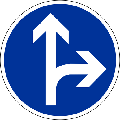 Junction Road Sign